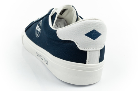 Lee Cooper Herren-Sneaker, modisch, bequem, Marineblau