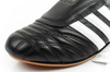 Adidas Damen-Taekwondo-Sneaker, Schwarz, Leder, Slip-On