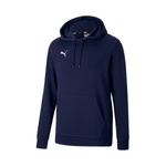 Puma Herren-Kapuzenpullover aus Baumwolle mit Kängurutasche in Marineblau