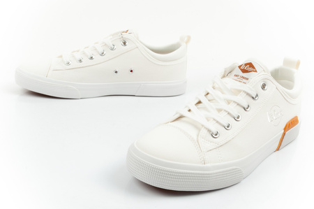 Lee Cooper Herren-Sneaker, modisches Weiß, bequem
