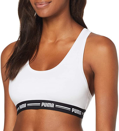 Stanik sportowy top Puma [574026001 300] bawełna