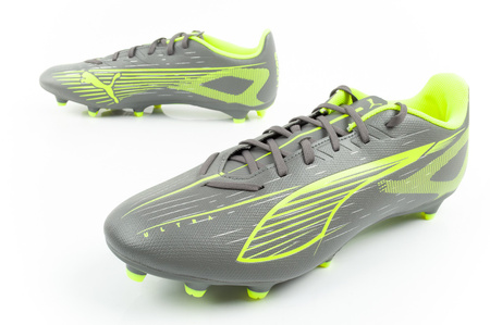 Puma Ultra 5 Play FG/AG Fußballschuhe, Naturrasen, Hellgraugrün