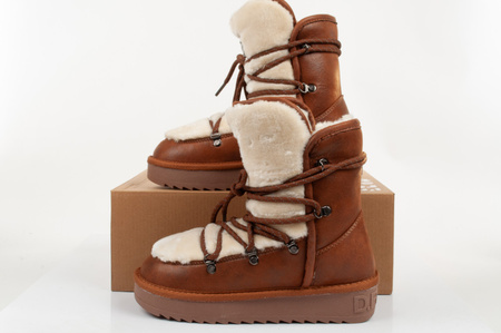 D.Franklin Damen-Winterschuhe [DFSH370005-CAME], braun.