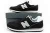 New Balance Herren-Sportschuhe, strapazierfähig und modisch, schwarz