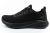 Skechers Bobs Squad Chaos Herren-Sneaker, leicht, schwarz