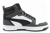 Puma Rebound v6 Herren-Sportschuhe [392326 03], Schwarz, Grau und Weiß.
