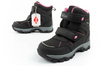 Lee Cooper Kinder-Winterstiefel, wasserdicht und isoliert, Schwarz