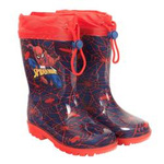 Perletti Spiderman Kinder-Gummistiefel [98073], rot.