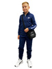 Nike Kinder-Sport-Trainingsanzug für Jungen [FD3061 410], Marineblau.