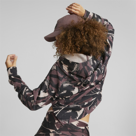 Puma Modern Sports AOP [849824 75] DryCELL Damen Kapuzensweatshirt, mehrfarbig.