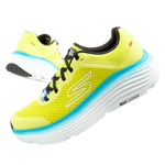 Skechers Max Cushioning Herren-Laufschuhe, leicht, Limettengrün