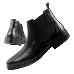 Skechers Herren Chelsea Boots Miller-Boris Elegantes Leder