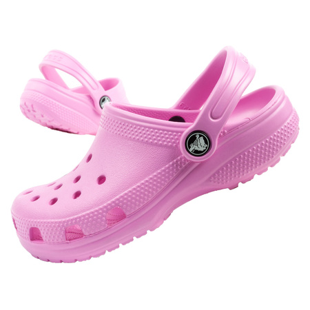 Crocs Classic Kinder-Clog-Sandalen, modisches Pink, bequem und leicht Clogs für Kinder.