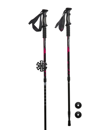 CMP Trekkingstöcke, Aluminium-Nordic-Walking-Stöcke, leicht, Pink