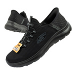 Skechers Summits-High Range [232457/BBK] SLIP-INS Herren Sportschuhe, schwarz.