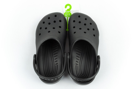 Crocs Classic Clog K Kinder-Clog-Sandalen, schwarz, modisch, bequem