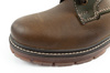 Wrangler Allan Mid Herren Chelsea Boots, elegante Lederstiefelette, Grünbraun
