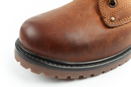 Wrangler Yuma Herren Chelsea Boots, elegante Lederstiefeletten, Braun, Weiß