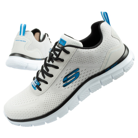 Skechers Track-Ripkent Herren-Sportschuhe – Bequem, leicht und modisch, Ecru