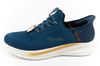 Skechers Slade Herren Sportschuhe Bequem Atmungsaktiv Marineblau [210810/BLU].