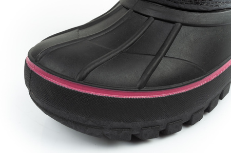 Lee Cooper Kinder-Schneestiefel [LCJ-24-44-2855], Pink und Schwarz.
