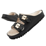 Scholl Kim Damenhausschuhe [F303151004], schwarz.