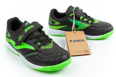 Joma Powerful JR 2601 Kindersportschuhe, bequeme Hallenfußballschuhe