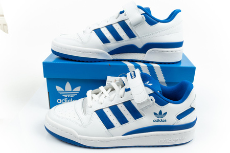 Adidas Forum Low Herren-Sportschuhe, Weiß, bequem, modisch, mit Klettverschluss