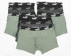 Puma Herren-Boxershorts, 9er-Pack, Schwarz, Grau, Khaki, Komfortable Baumwolle