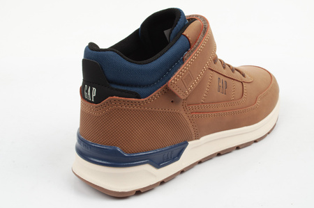 GAP Jack Kinder-Ankle-Boots, braun, mit Klettverschluss