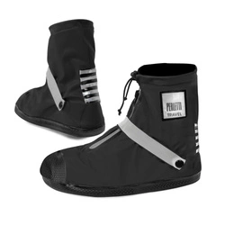 Wasserdichte Schuhüberzieher von Perletti – schwarz, niedrig