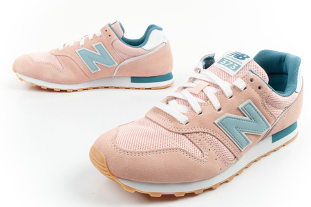 New Balance 373 Damen-Sneaker, modisch, bequem, Pink, Blau