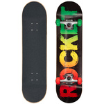 Rocket Rasta Fade 8" Skateboard [RKT-COM-1535], mehrfarbig.