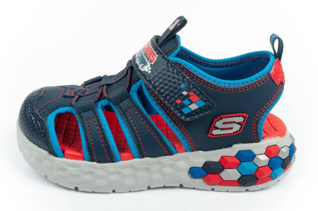 Skechers Kindersandalen [402213L/NVRD], Marineblau.