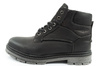 Wrangler Allan Mid Herren Chelsea Boots, elegante Lederstiefelette, Schwarz