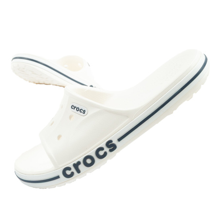 Crocs Bayaband Slide Herren Flip-Flops modisch weiß leicht