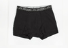 Kappa Herren-Boxershorts [351K1JW ADL] 2 PACK, Marineblau, Schwarz.