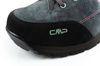 CMP Alcor Damen-Wanderschuhe aus Leder, robust, wasserdicht, knöchelhoch, Grau