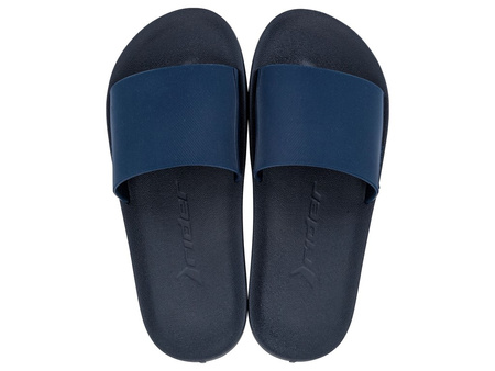 Rider Herren-Flip-Flops mit sportlichem Design, bequeme schwarze Hausschuhe