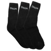 Kappa schwarz lange Socken [34113IW 901] 3er-Pack
