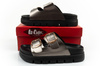 Lee Cooper Damen-Slipper, silberne Flip-Flops, bequeme und modische Plateau-Sandalen