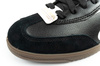 Skechers Kickoff Damen-Sneaker aus schwarzem Leder