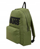 Vans Old Skool Drop Schulrucksack, Sportliches Grün, Klassischer City-Style, 22 l