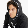 Herren Sporthoodie Puma Train Pwr Fleece [520893 01] WarmCELL, schwarz.