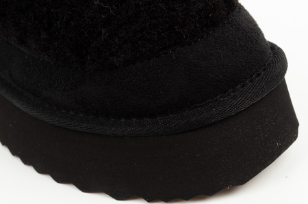 O'Neill Avaloria Damen-Schneestiefel mit Plateau, schwarz, gefüttert