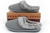 Skechers Damen-Hausschuhe [167225/GRY] isoliert, grau.