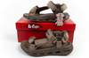 Lee Cooper Herren-Sandalen mit Klettverschluss für den Sommer, Hellgrün