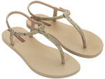 Ipanema Damen-Zehentrenner „Class“ – modisch, bequem, goldfarben