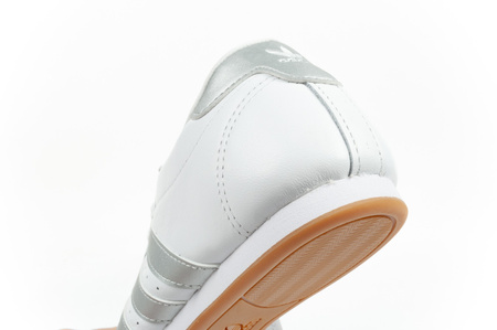 Adidas Taekwondo Lace Damen-Sneaker aus weißem Leder