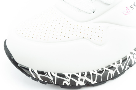 Skechers Uno-Loving Love Damen-Sneaker in Weiß